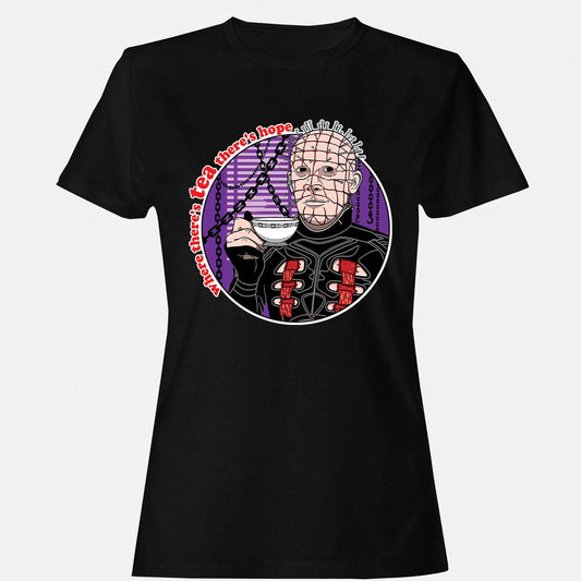 Women's T-Shirt - QY71ES6F - Black - 1