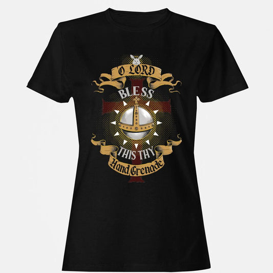 Women's T-Shirt - WJNSZYZL - Black - 1