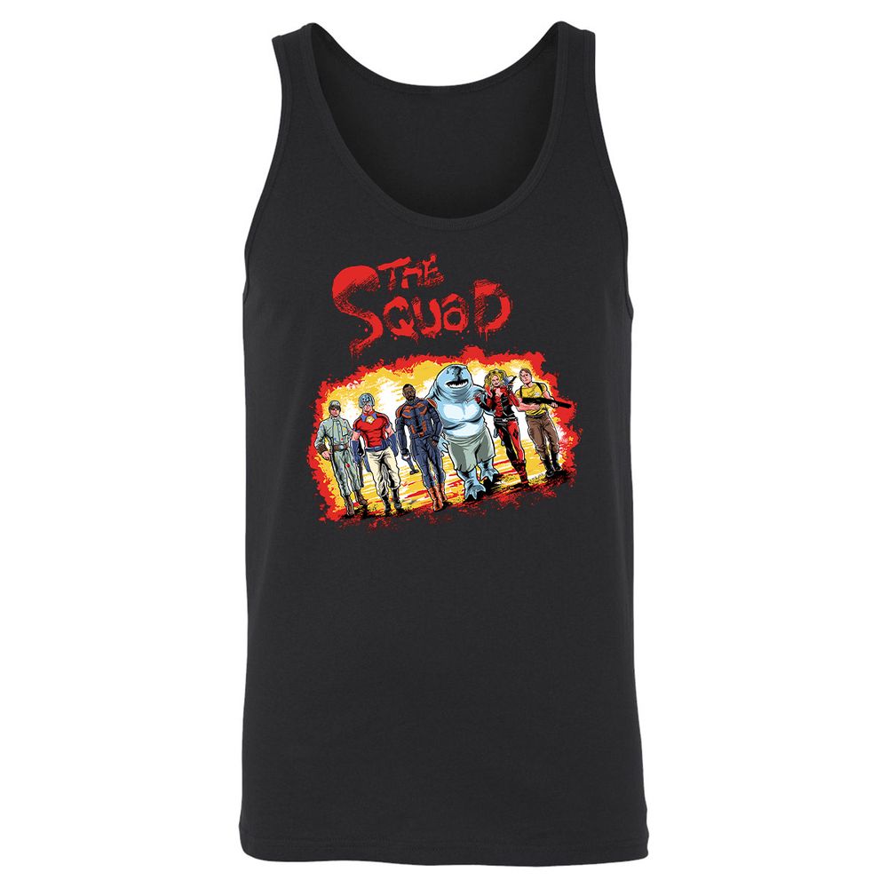 Unisex Jersey Tank - RQXRA9HA - Black - 1