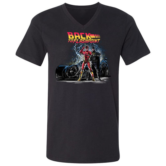 Unisex V-Neck T-Shirt - DBDGQ39V - Black - 1