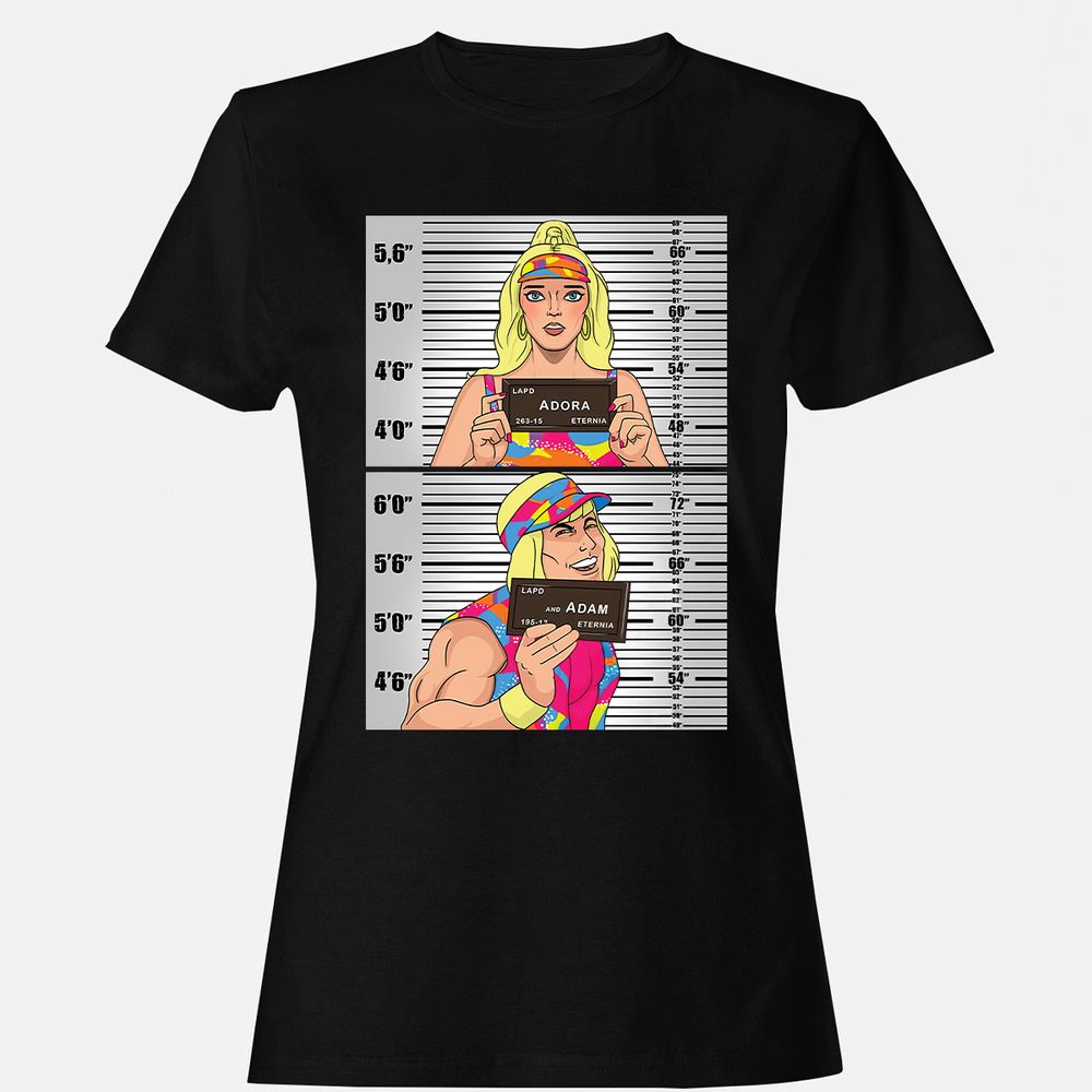 Women's T-Shirt - 3XNPUGUH - Black - 1