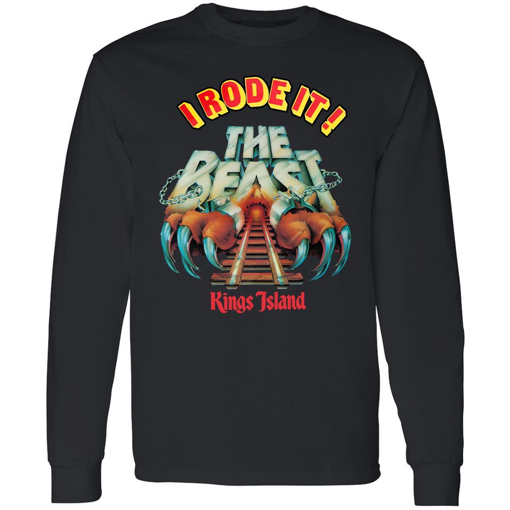 Long Sleeve T-Shirt - 7D4S3V8Y - Black - 1