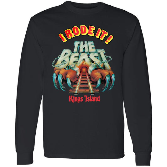 Long Sleeve T-Shirt - 7D4S3V8Y - Black - 1