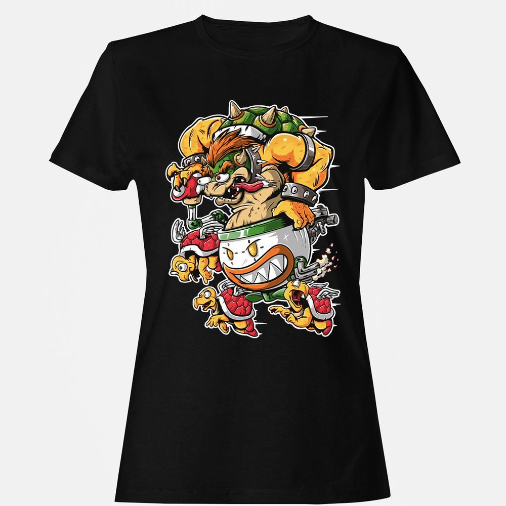 Women's T-Shirt - 4EQMYARK - Black - 1