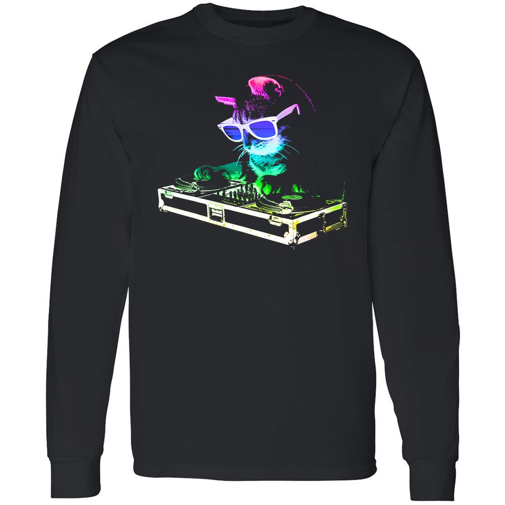 Long Sleeve T-Shirt - 87XX5CSV - Black - 1