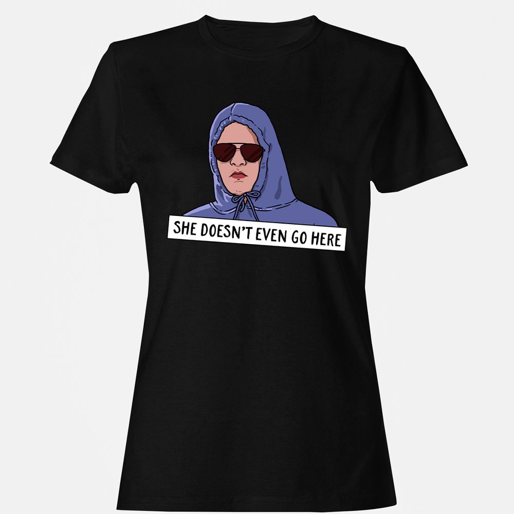 Women's T-Shirt - ZAU2BFW6 - Black - 1
