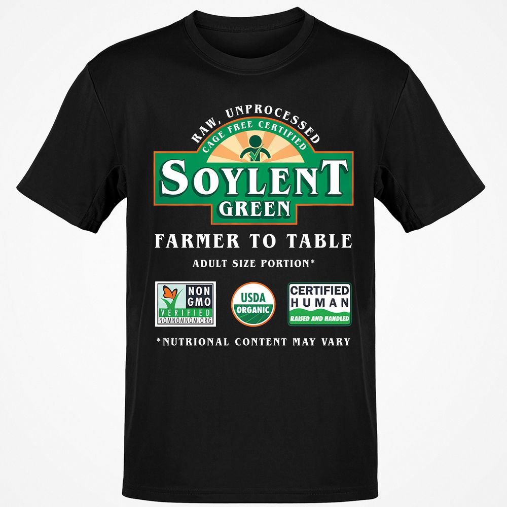 Classic Unisex T-Shirt - ZQ4BB7Z1 - Black - 1