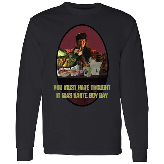 Long Sleeve T-Shirt - 7ZVUAPQF - Black - 1