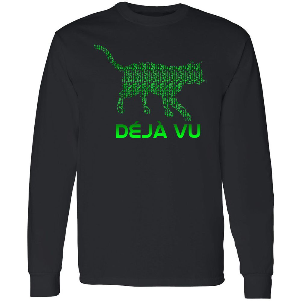 Long Sleeve T-Shirt - 737V36N6 - Black - 1
