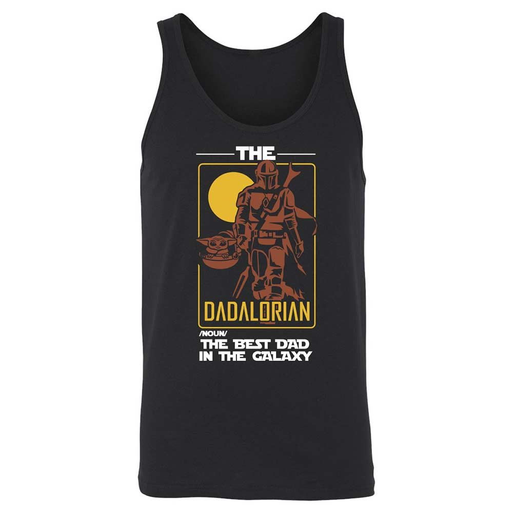 The Dadalorian The Best Dad In The Galaxy - Black - 1