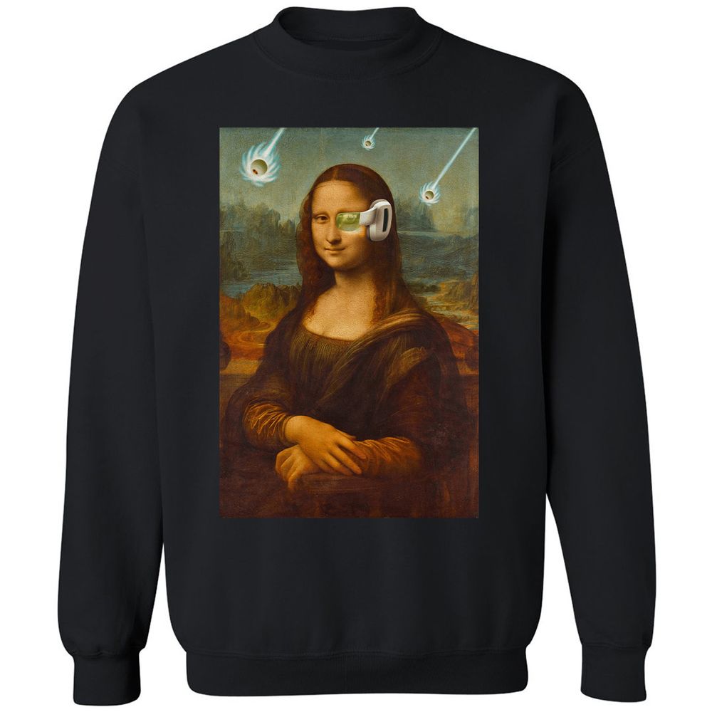 Classic Unisex Sweatshirt - YRB4LWKD - Black - 1
