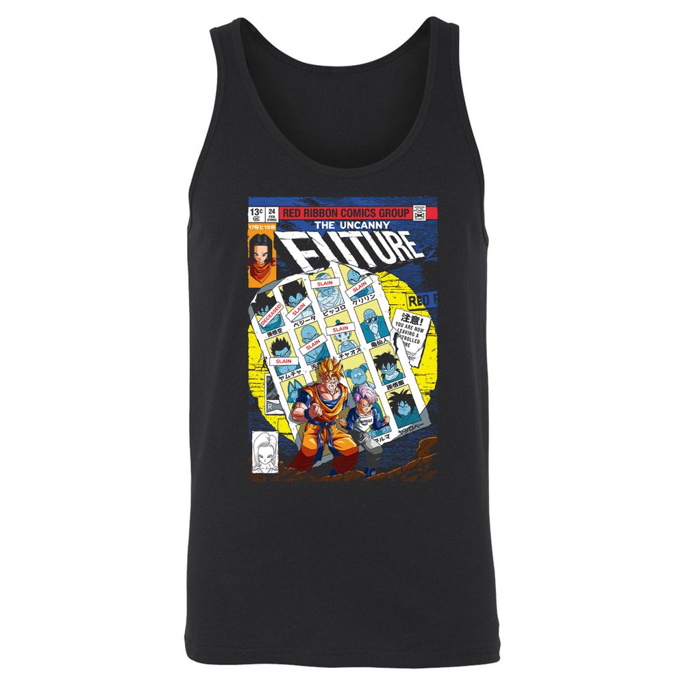 Unisex Jersey Tank - H42SN11G - Black - 1