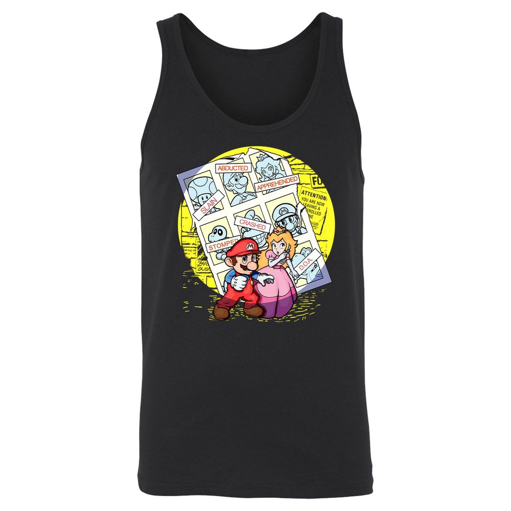 Unisex Jersey Tank - 4GFK8MZU - Black - 1