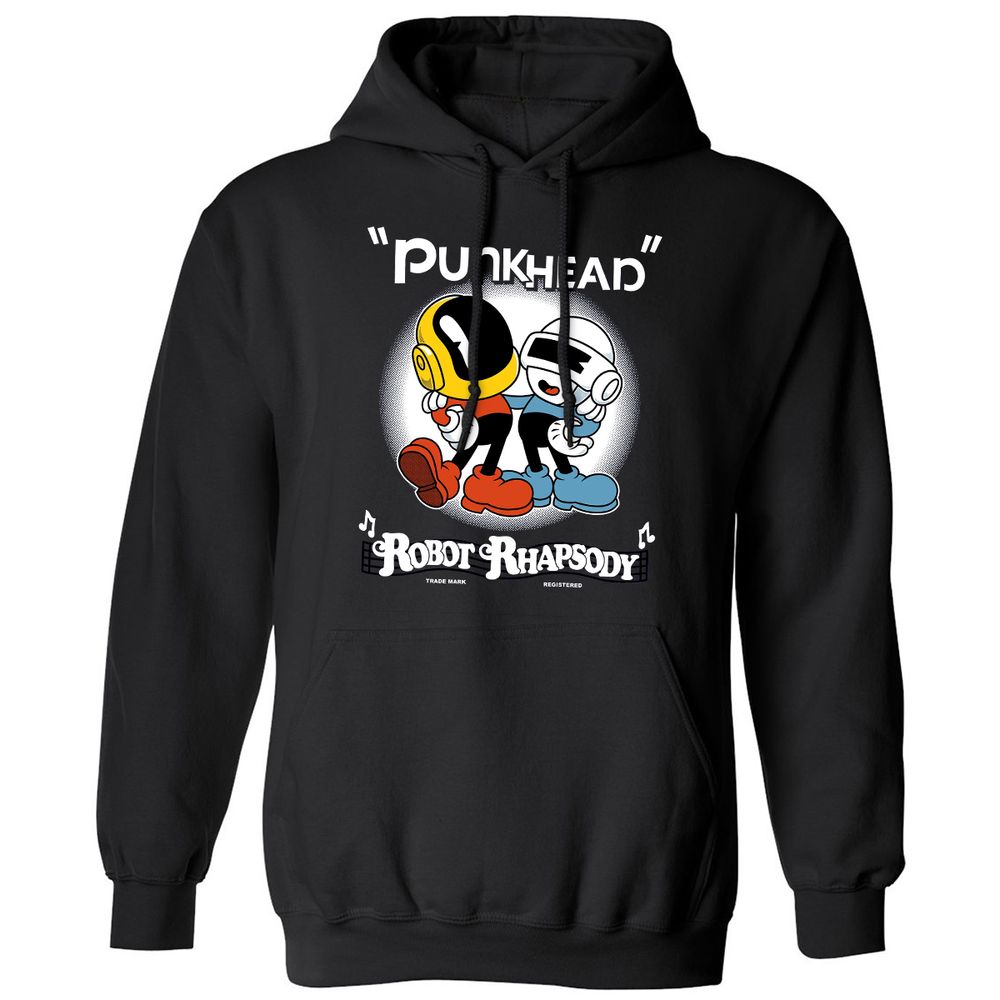 Classic Unisex Hoodie - UL7XLKLM - Black - 1
