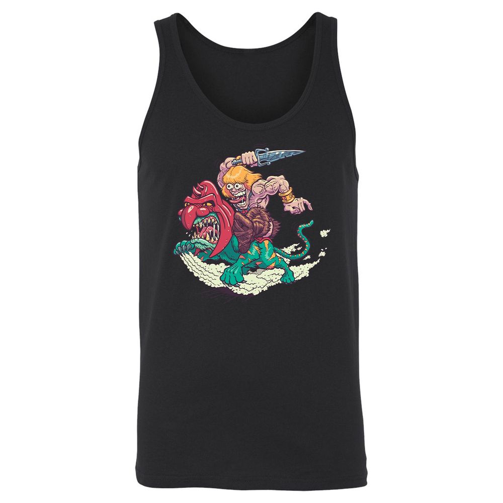 Unisex Jersey Tank - 6FZ6BHYM - Black - 1