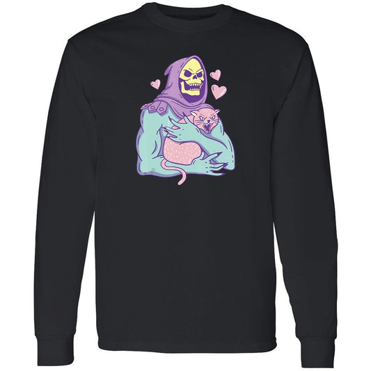 Long Sleeve T-Shirt - M6N3KFMJ - Black - 1