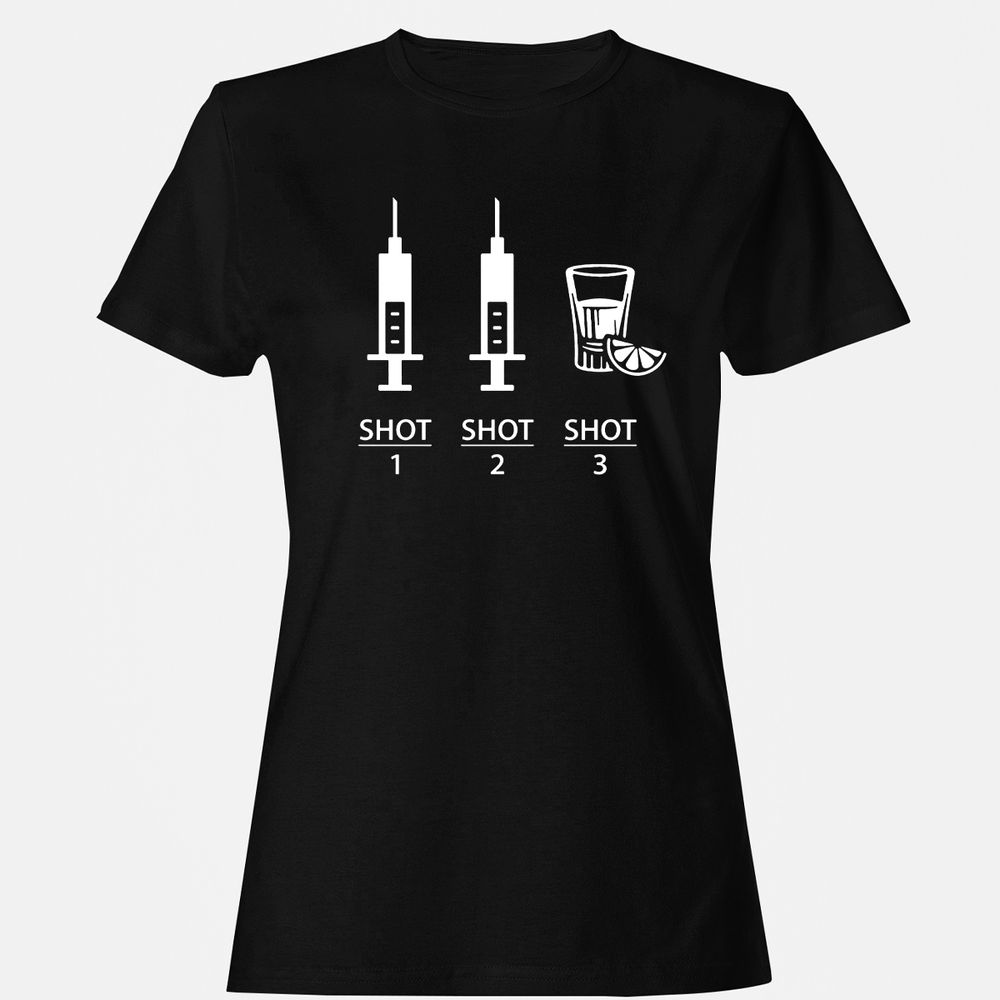 Women's T-Shirt - MXQSQJR2 - Black - 1
