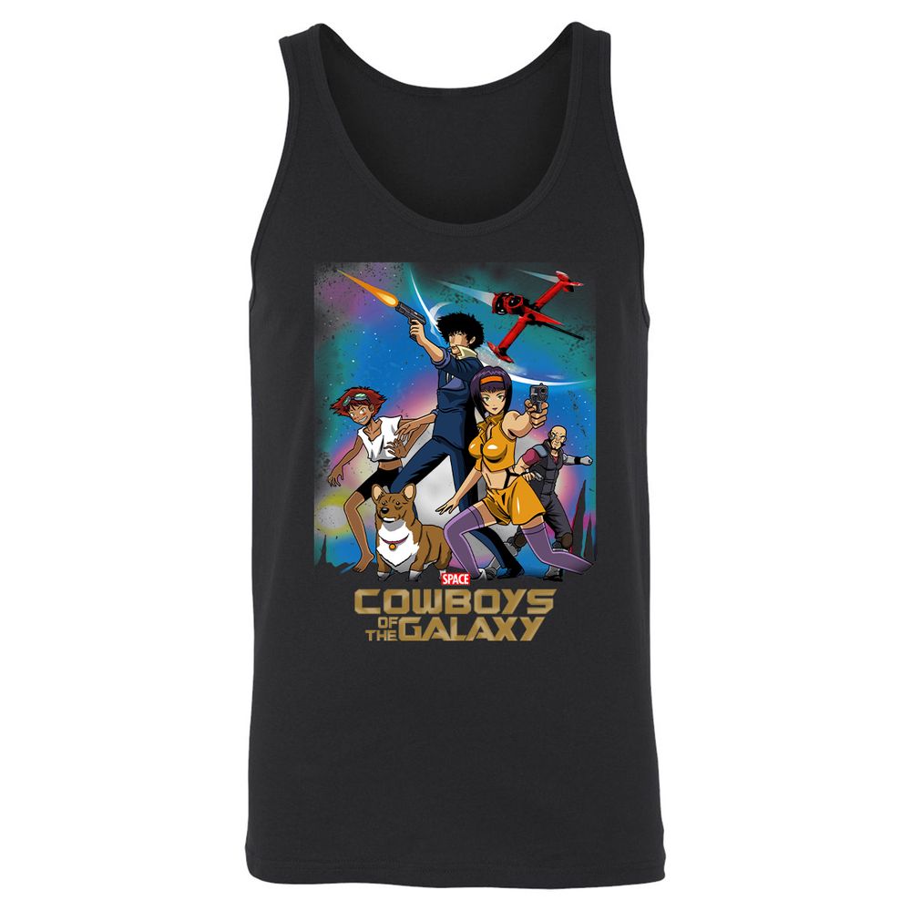 Unisex Jersey Tank - 61HFR3KN - Black - 1