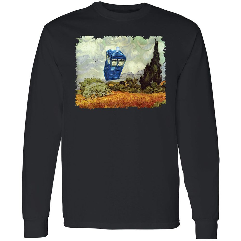 Long Sleeve T-Shirt - 7TY81HWU - Black - 1