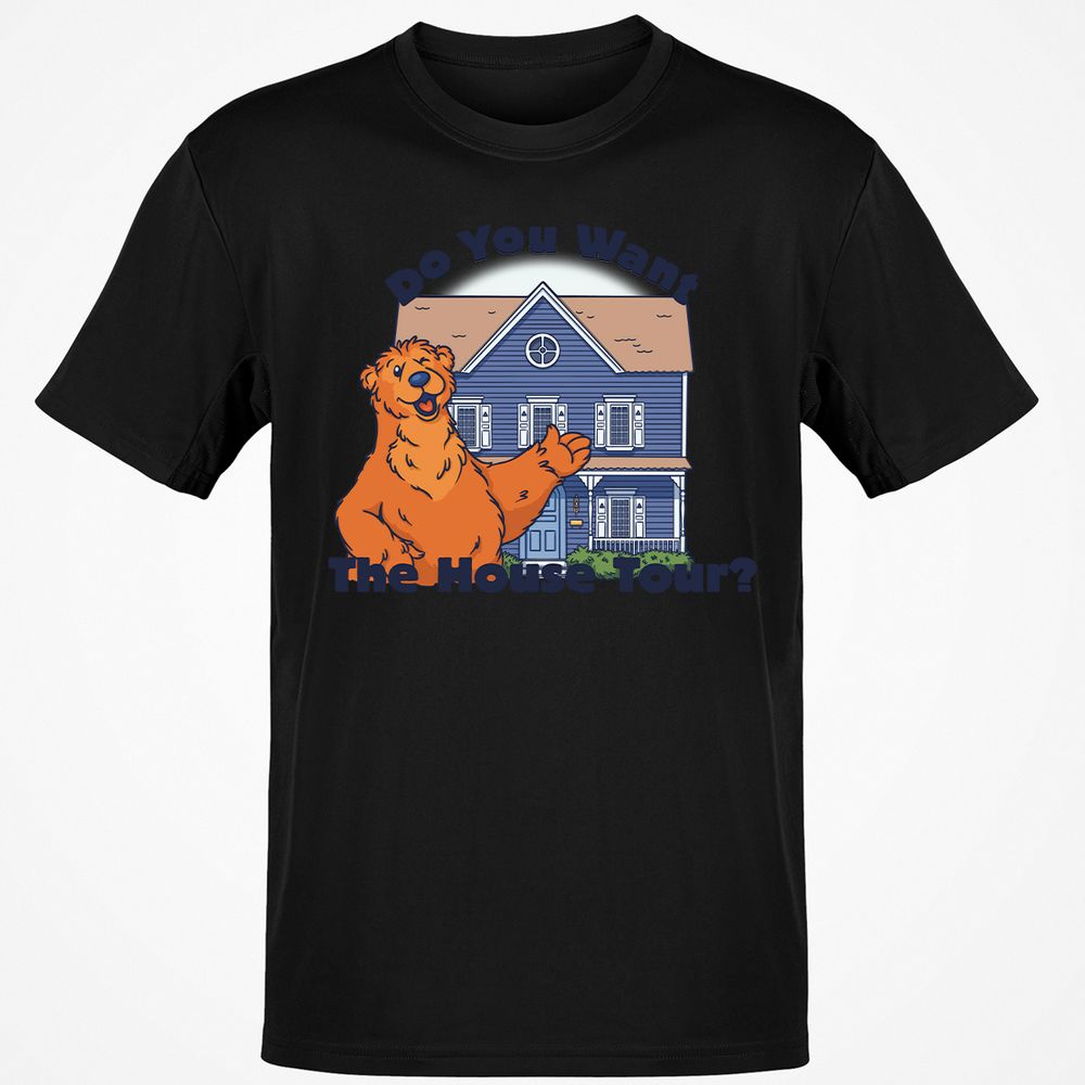 Do You Want The Big Blue House Tour? - Black - 1