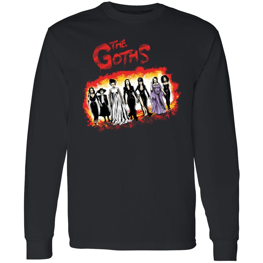 Long Sleeve T-Shirt - 96E5T8XY - Black - 1