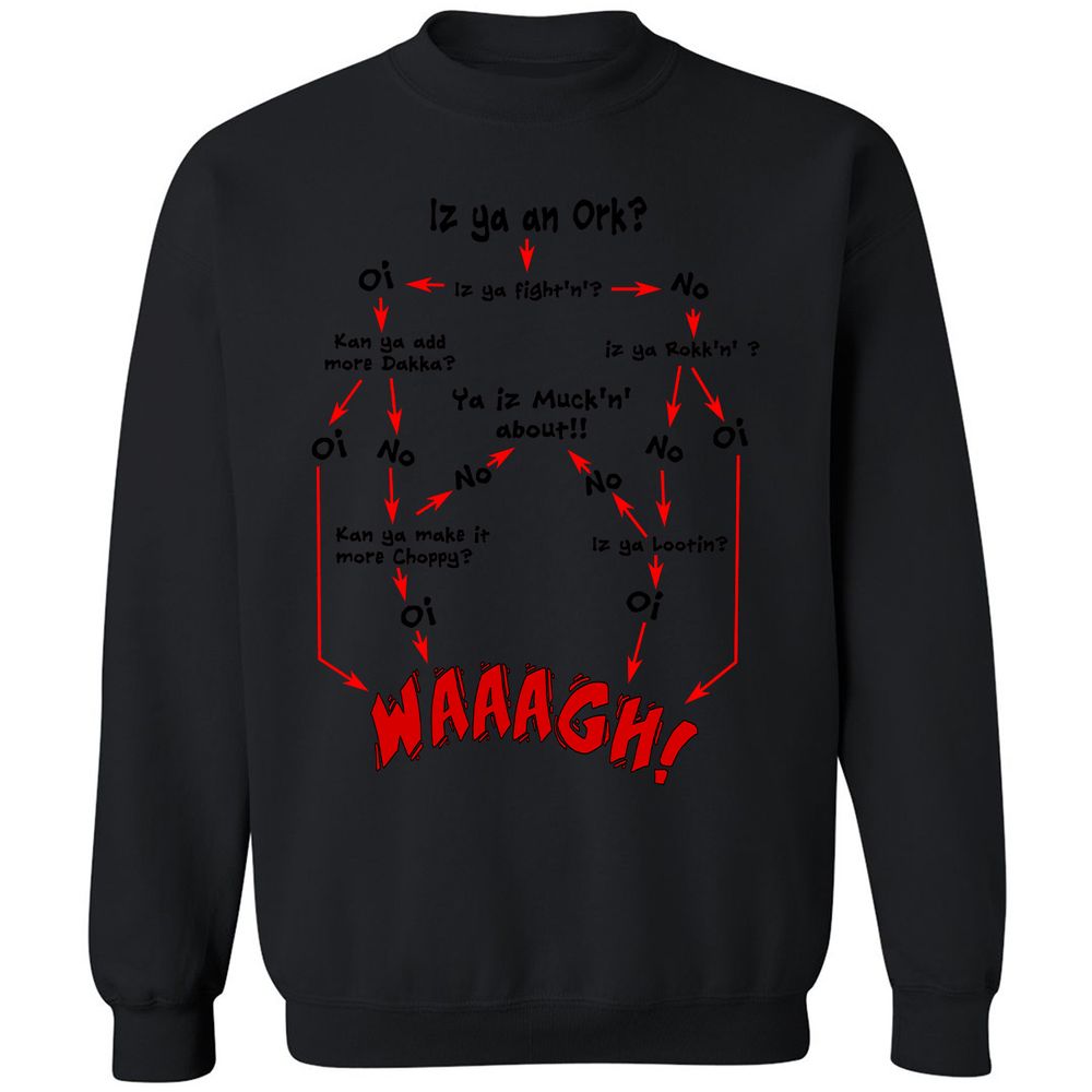 Classic Unisex Sweatshirt - 63AARJND - Black - 1