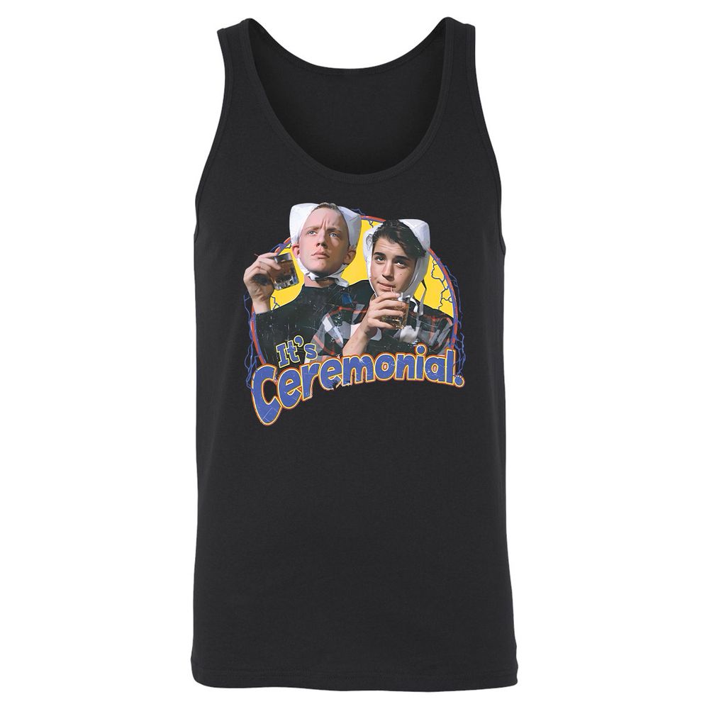 Unisex Jersey Tank - LSAEX5FP - Black - 1