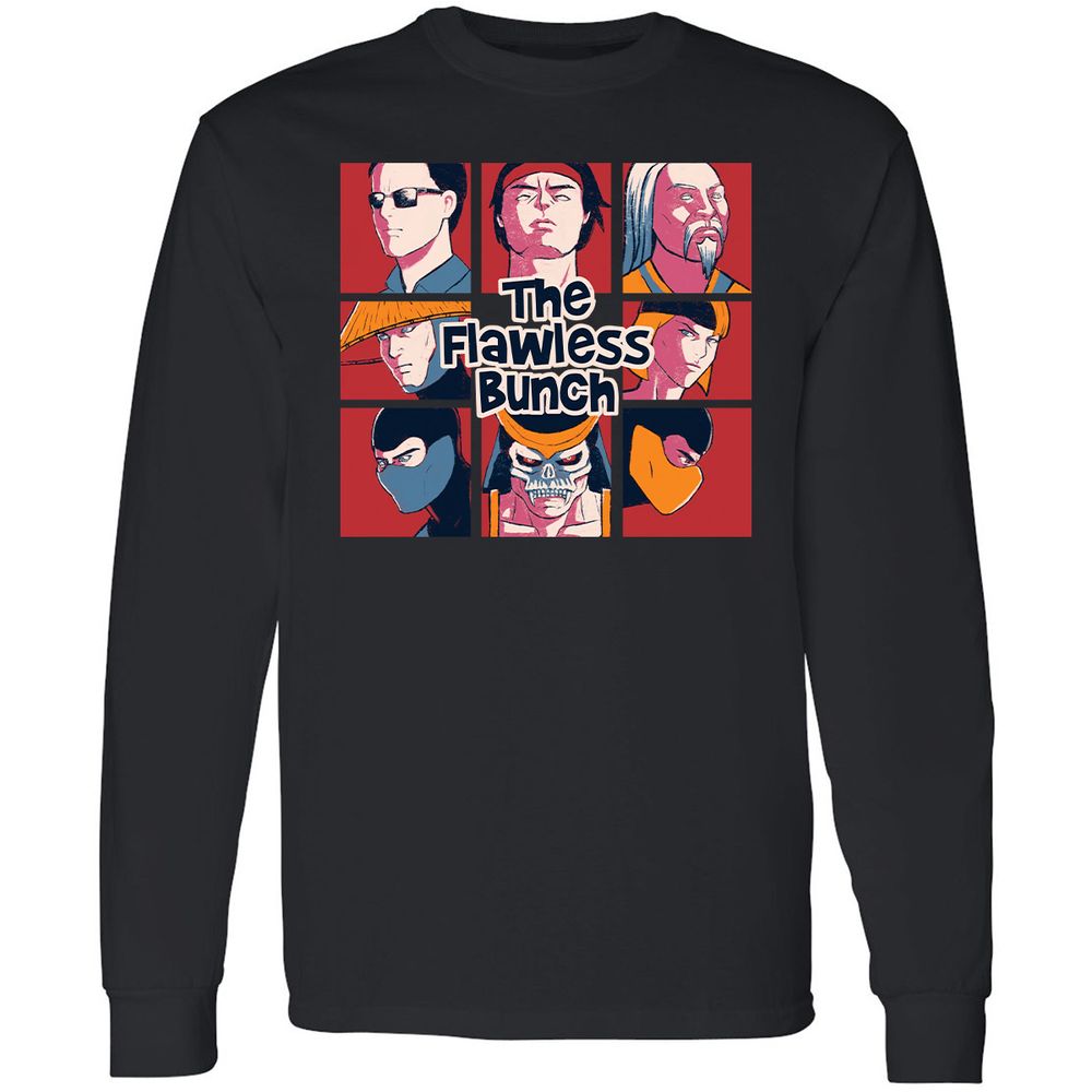 Long Sleeve T-Shirt - B3JDMF3Y - Black - 1