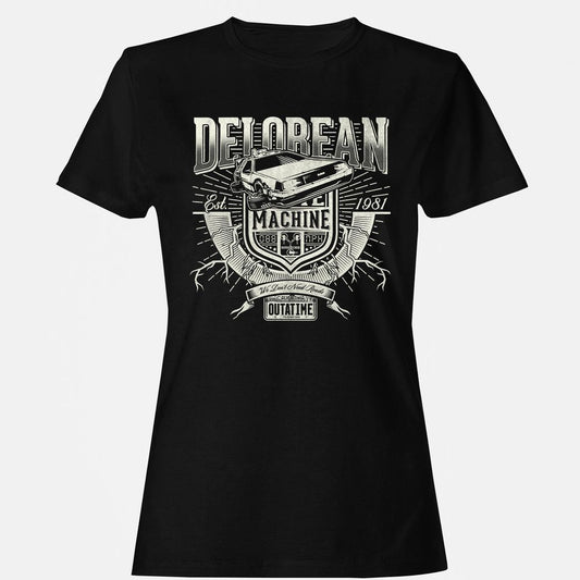 Women's T-Shirt - YLFXDZPF - Black - 1