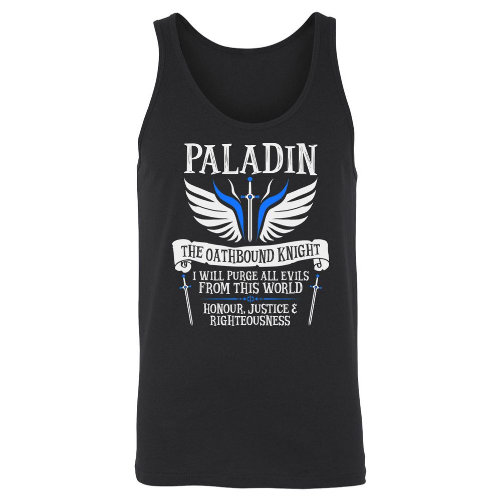 Unisex Jersey Tank - 4AWUV58W - Black - 1