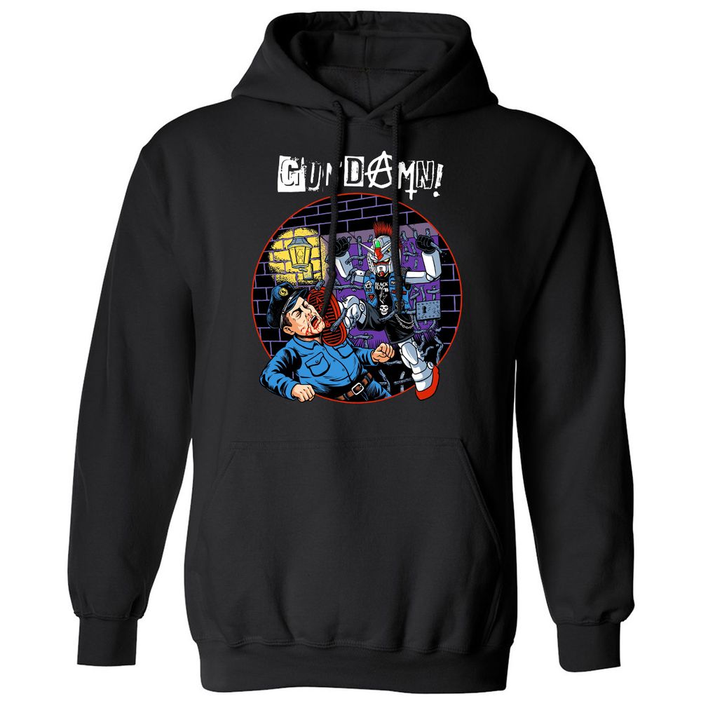 Classic Unisex Hoodie - ETXJ69ZD - Black - 1
