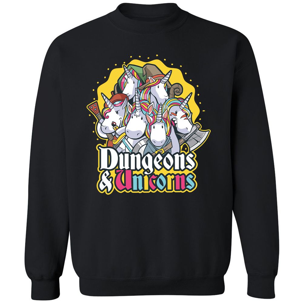 Classic Unisex Sweatshirt - 4EW6R3S6 - Black - 1