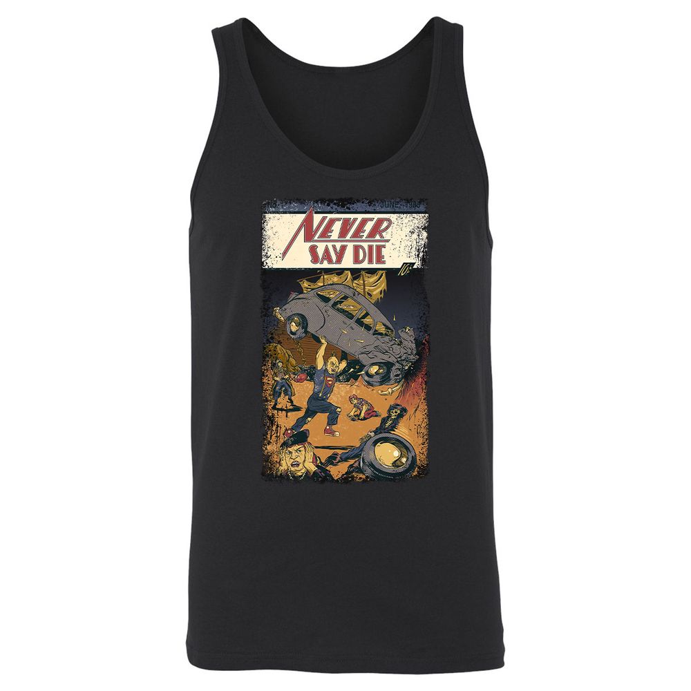Unisex Jersey Tank - X66HVW1C - Black - 1