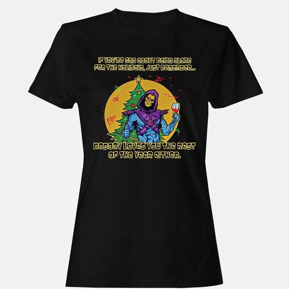 Women's T-Shirt - 7PM5LBF4 - Black - 1