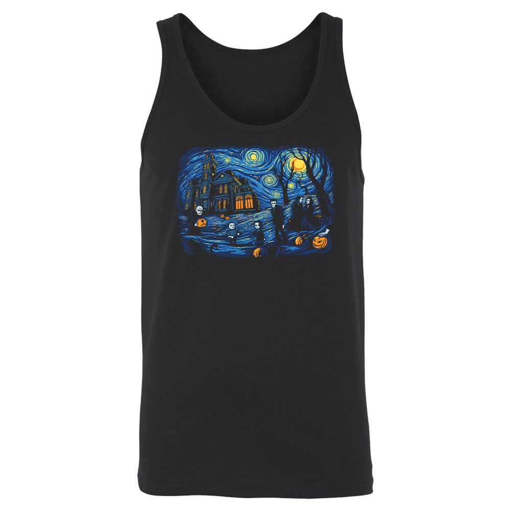 Unisex Jersey Tank - WZR9553W - Black - 1