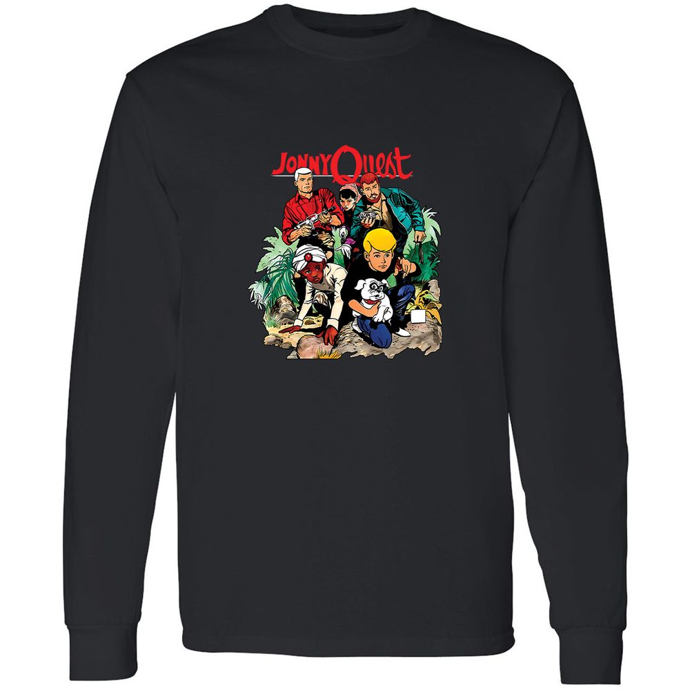 Long Sleeve T-Shirt - 7EQVG73D - Black - 1