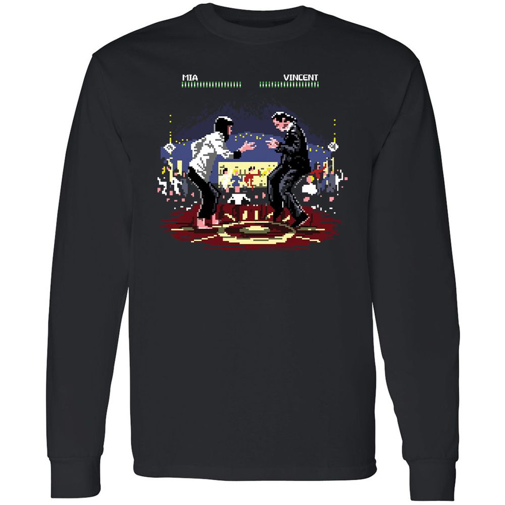 Long Sleeve T-Shirt - TVBLFW54 - Black - 1