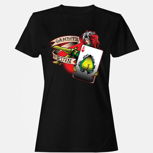 Women's T-Shirt - 3E2ZYTE5 - Black - 1