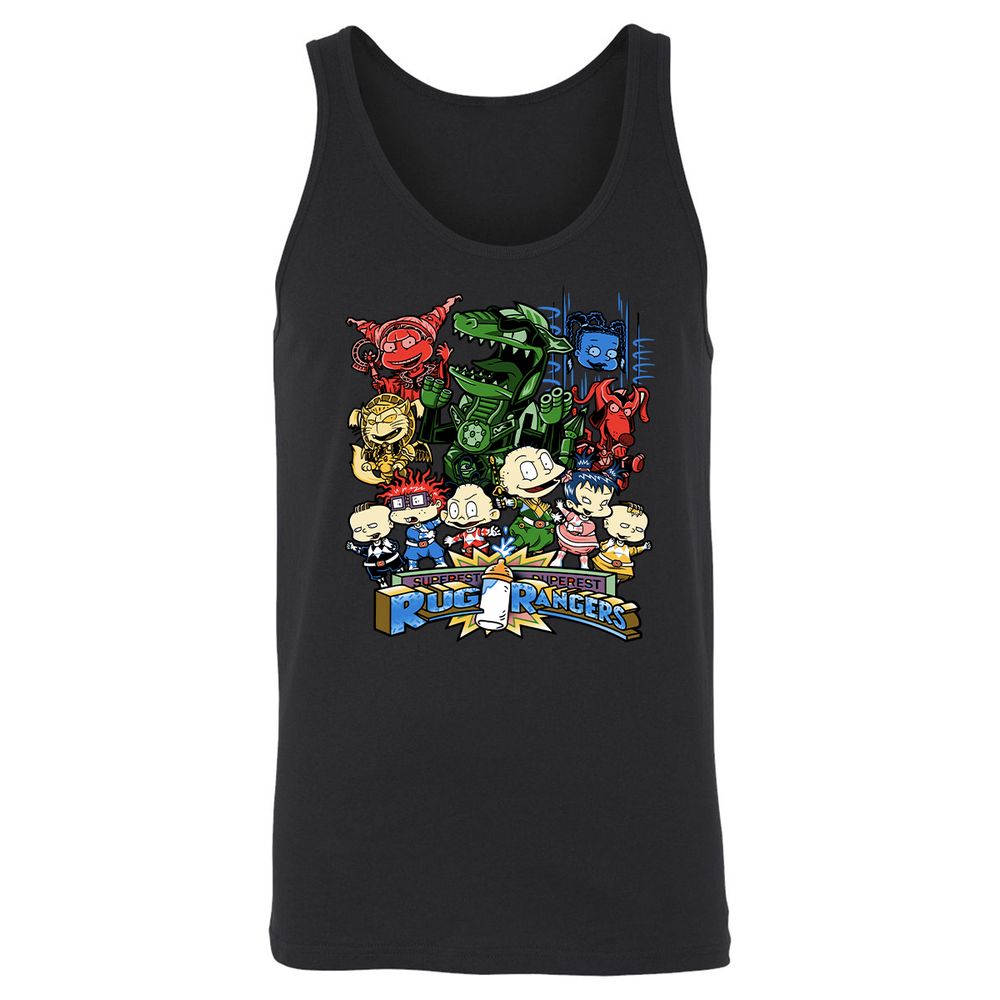 Unisex Jersey Tank - XY8RKRFV - Black - 1