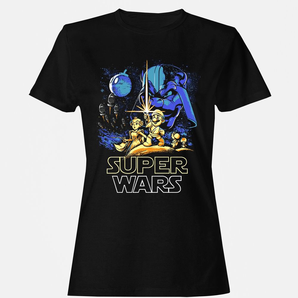 Women's T-Shirt - UUY3SQFH - Black - 1