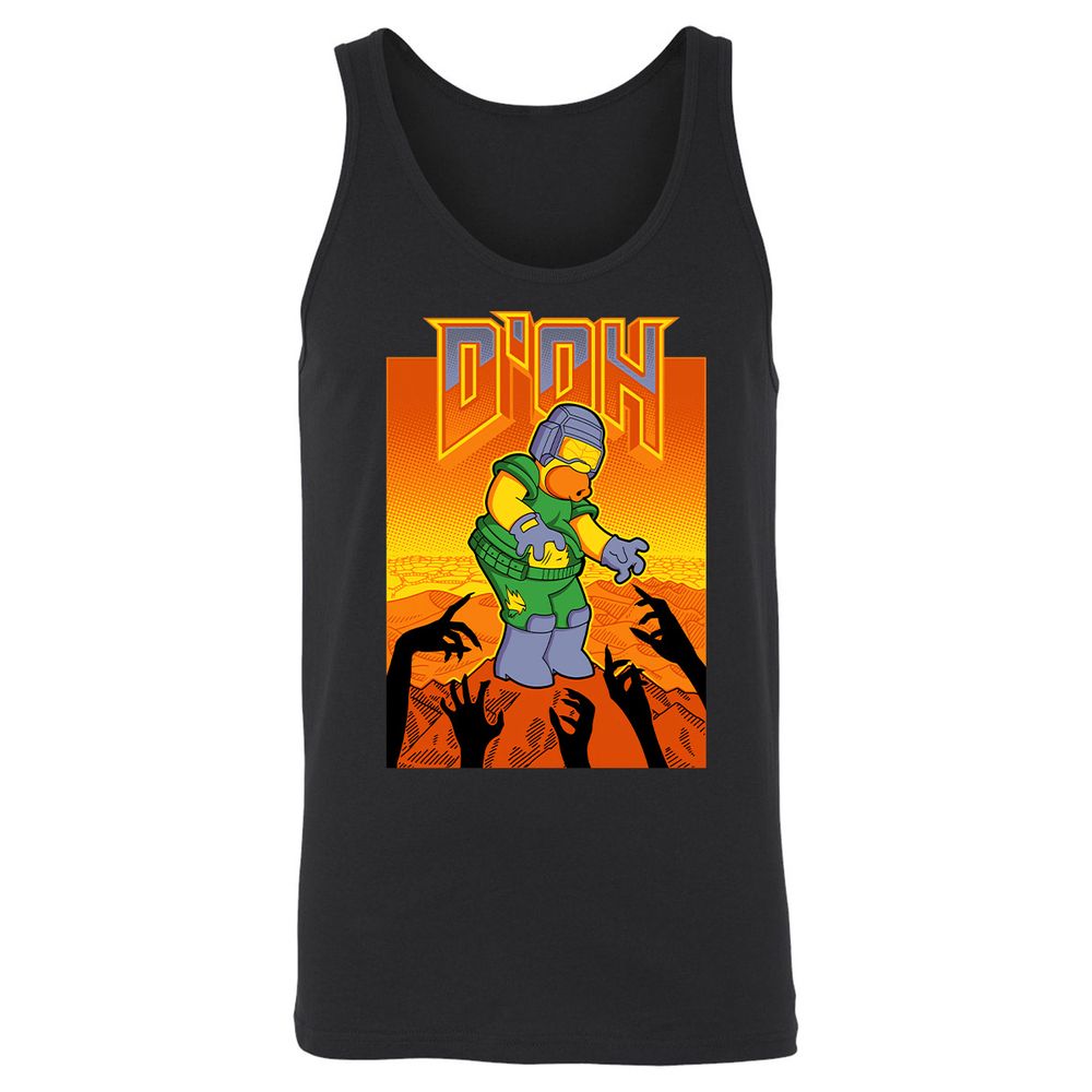 Unisex Jersey Tank - FJX2CH25 - Black - 1