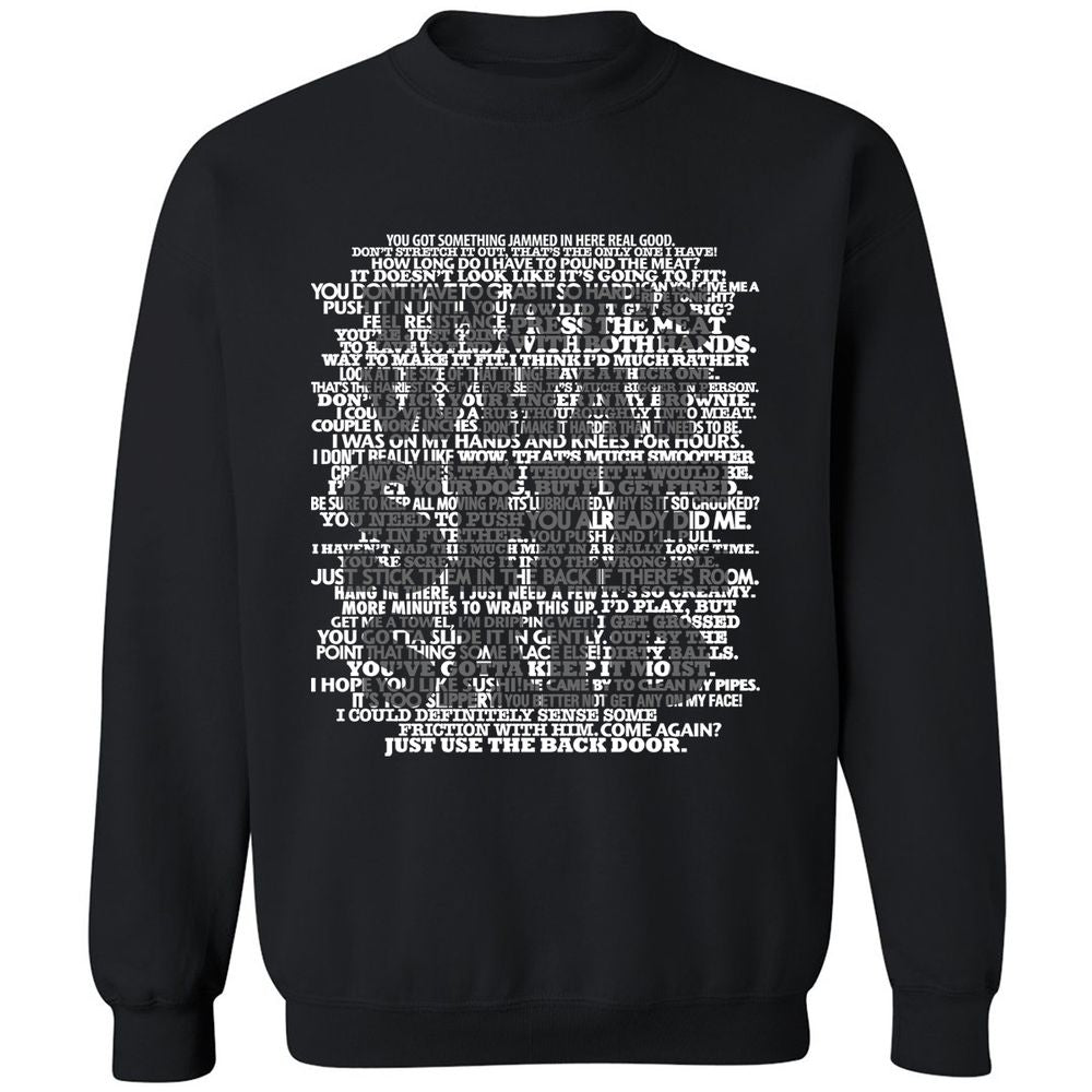 Classic Unisex Sweatshirt - JZZS4K4J - Black - 1