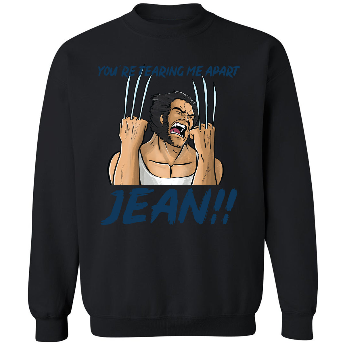 Classic Unisex Sweatshirt - JSCEJCDT - Black - 1