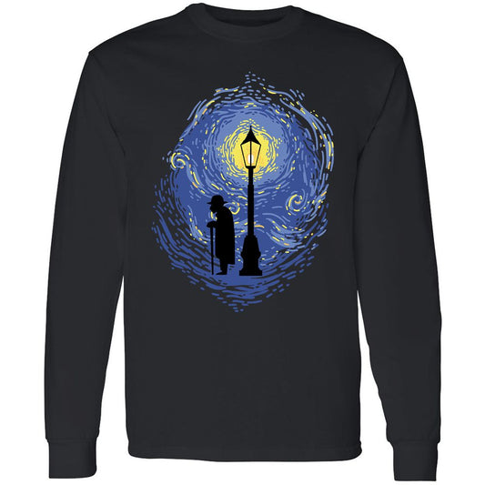 Long Sleeve T-Shirt - LNB64FKB - Black - 1