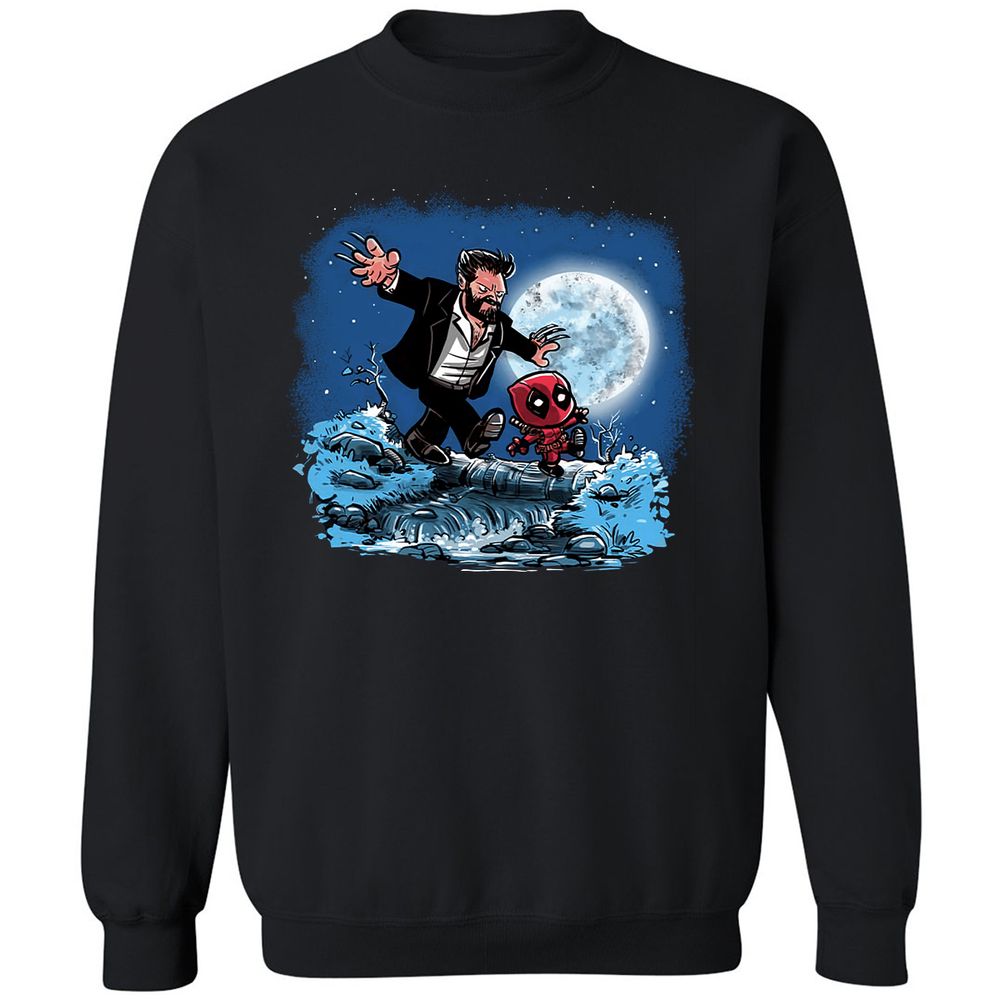 Classic Unisex Sweatshirt - 2Y8GG8YK - Black - 1