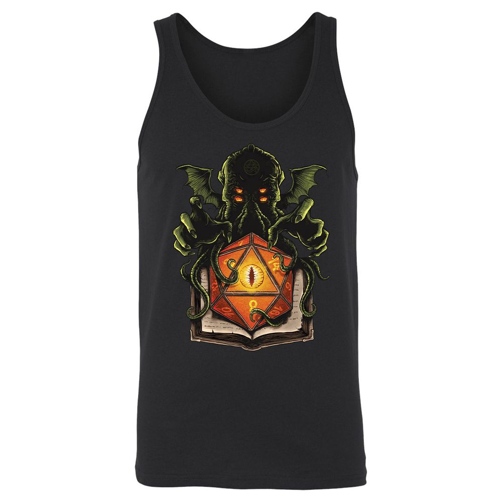 Unisex Jersey Tank - CY5V5PH7 - Black - 1