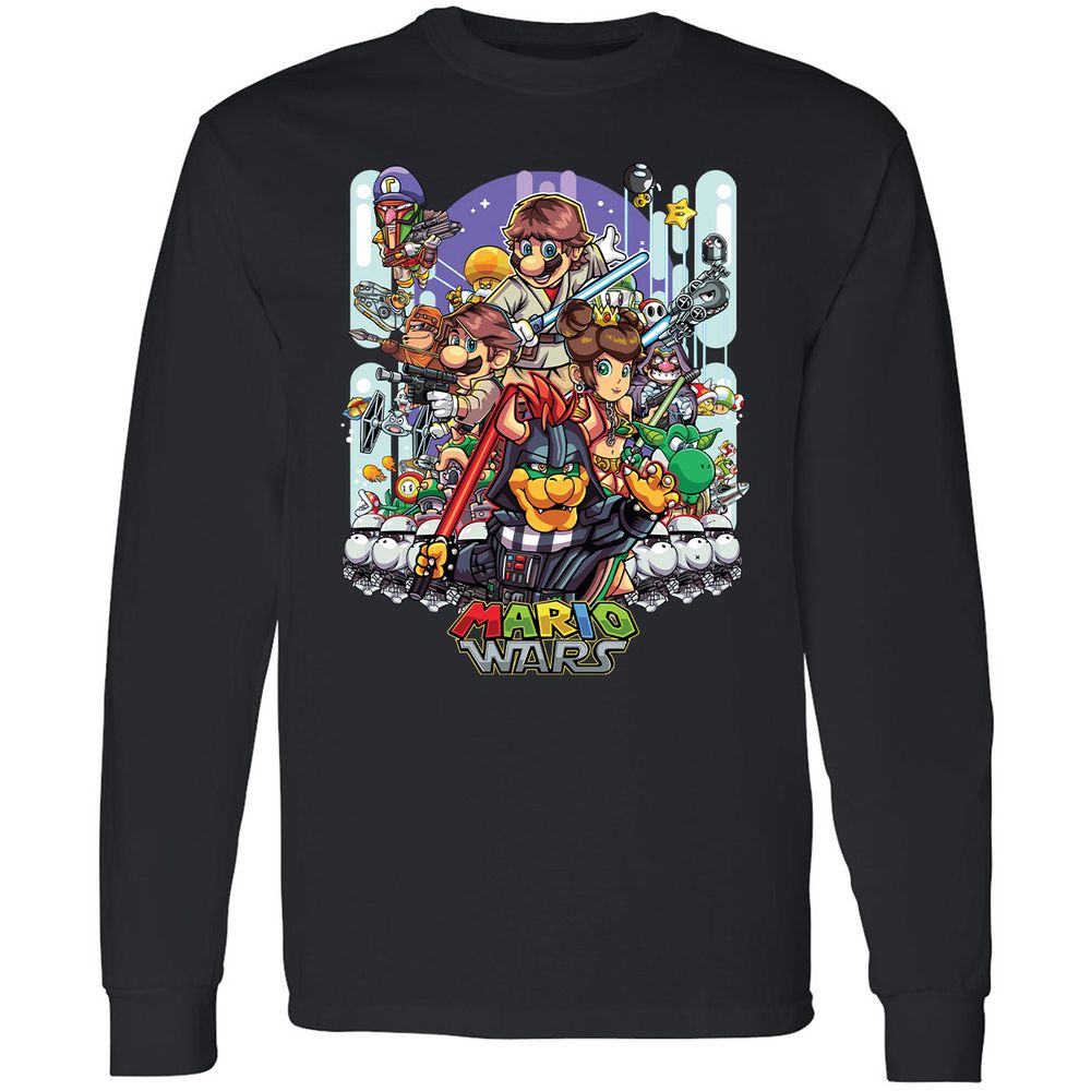 Long Sleeve T-Shirt - LMPEUBS2 - Black - 1