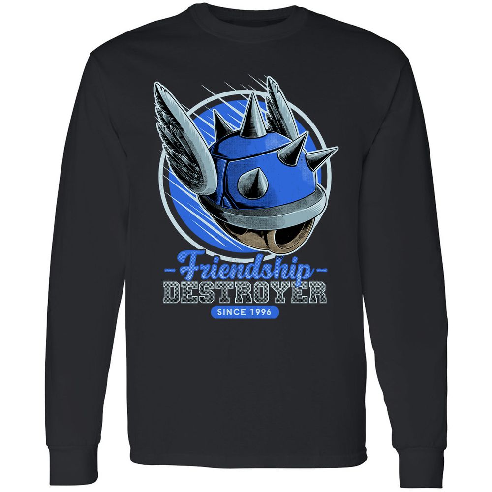 Long Sleeve T-Shirt - BR2CDMQZ - Black - 1