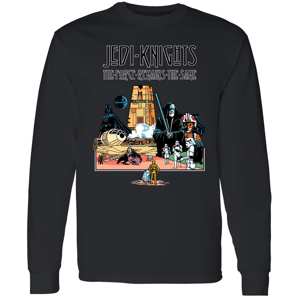 Long Sleeve T-Shirt - GGMKBWU7 - Black - 1