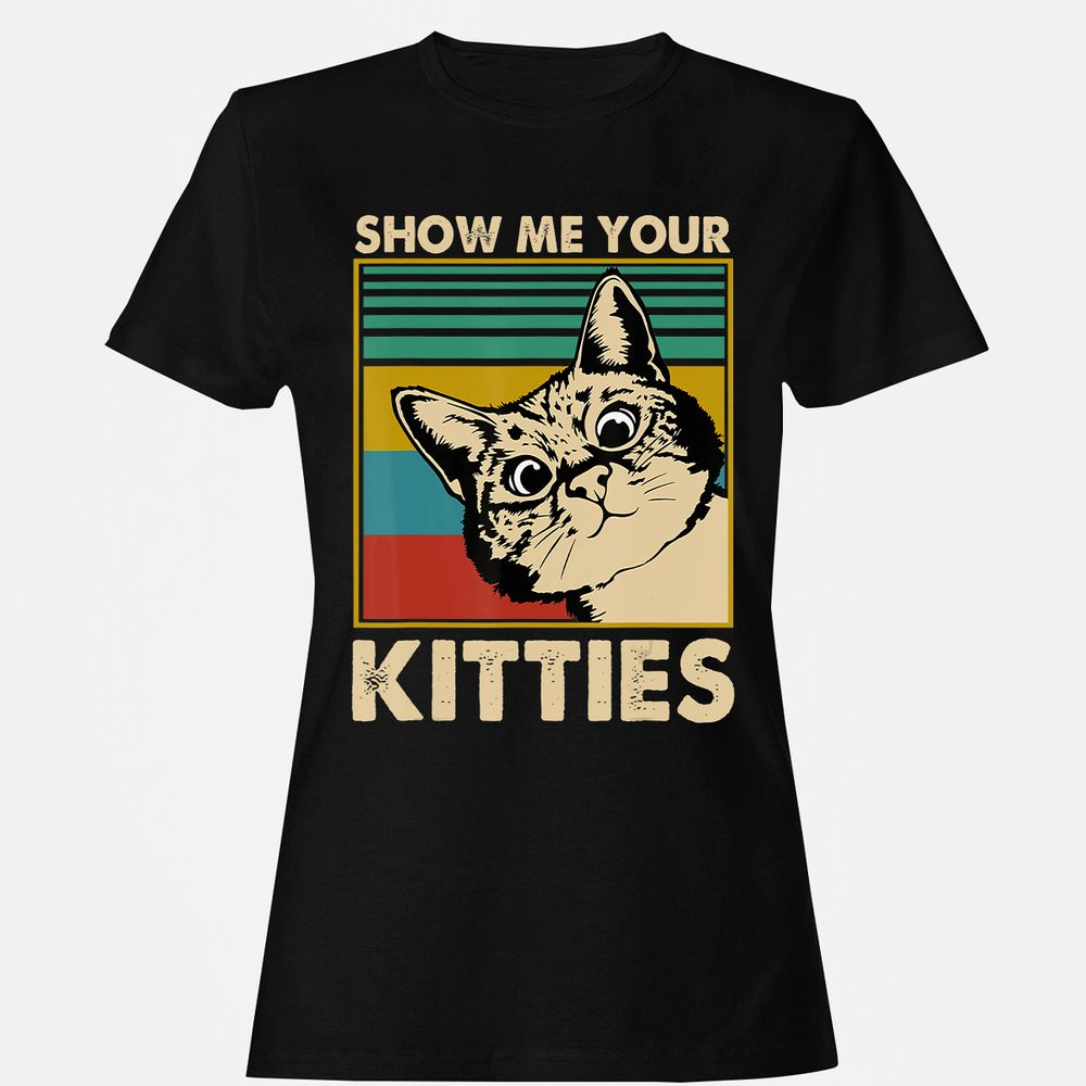 Women's T-Shirt - BA8Q4S2K - Black - 1